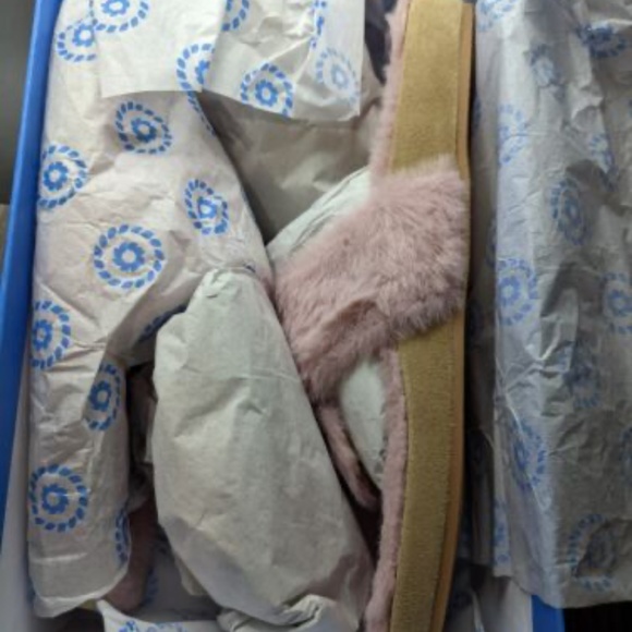 NEW Jack Rogers JACKS COMFORT COZY SANDALS SLIP ON SHOES BLUSH THONG SHOES NIB - Picture 4 of 4